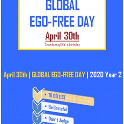 Global Ego-Free Day | 2020 Year2